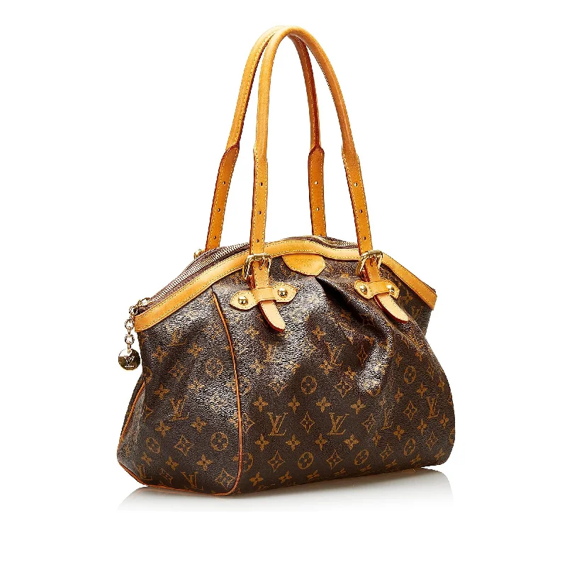 Ladies Louis Vuitton handbags with a detachable coin purse insideLouis Vuitton Monogram Tivoli GM 36004)