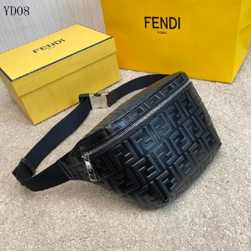 Fendi tote bags with a thermal - insulated pocket for keeping drinks hot or coldFendi Bumbag