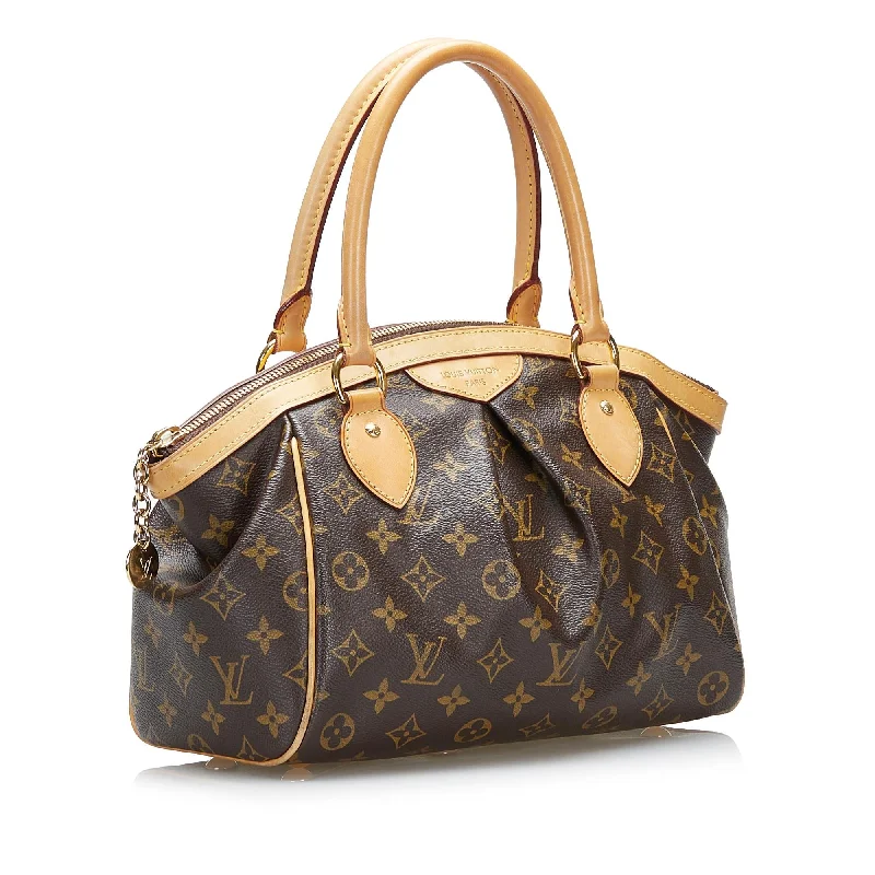 Ladies Louis Vuitton shoulder bags with a tassel decoration for charmLouis Vuitton Monogram Tivoli PM (36933)