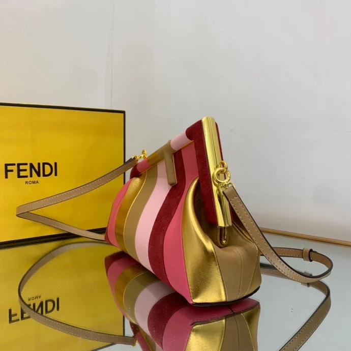 Fendi tote bags with a water - resistant lining for practicality during rainy daysWF -  Fendi Bag - 232