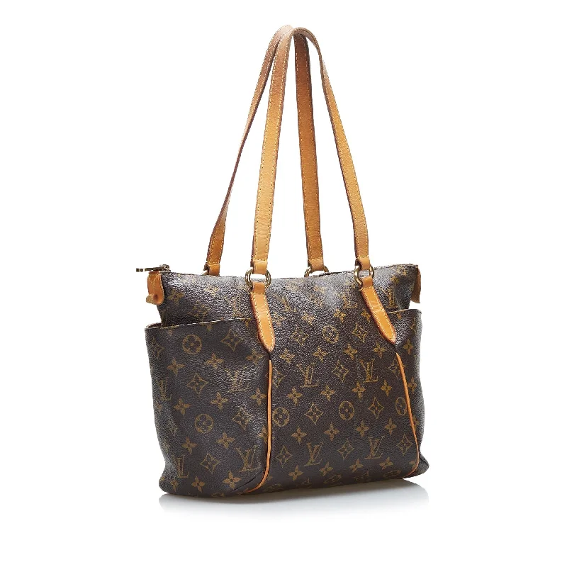 Louis Vuitton tote bags with a water - resistant coating for outdoor useLouis Vuitton Monogram Totally PM (Xfc5gw)