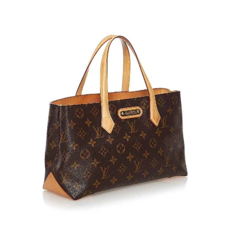 Louis Vuitton Alma bags featuring the signature top - handle designLouis Vuitton Monogram Wilshire PM (34190)