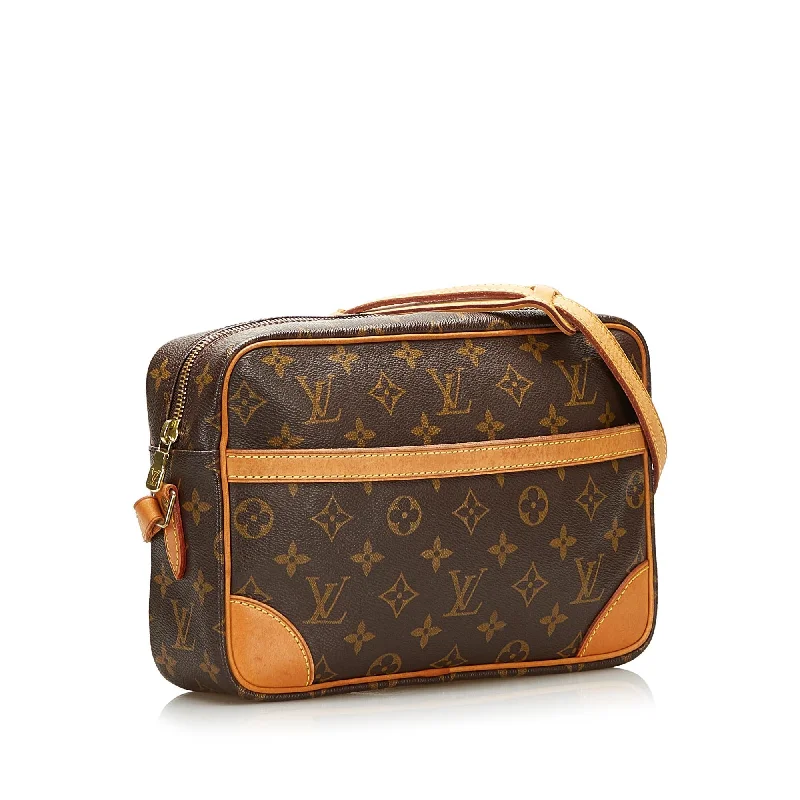 Louis Vuitton tote bags with a double - handle and shoulder - strap optionLouis Vuitton Monogram Trocadero 27 35987)