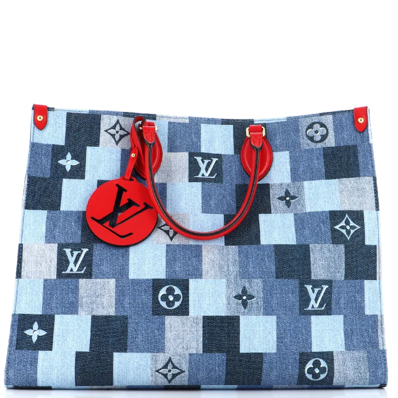 Louis Vuitton bags with a zippered interior pocket for better organizationLouis Vuitton Onthego Tote Damier And