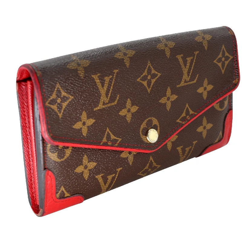 Ladies Louis Vuitton handbags with a detachable coin purse insideLouis Vuitton Portefeiulle Retiro French Push-lock Wallet LV-W1020P-A001