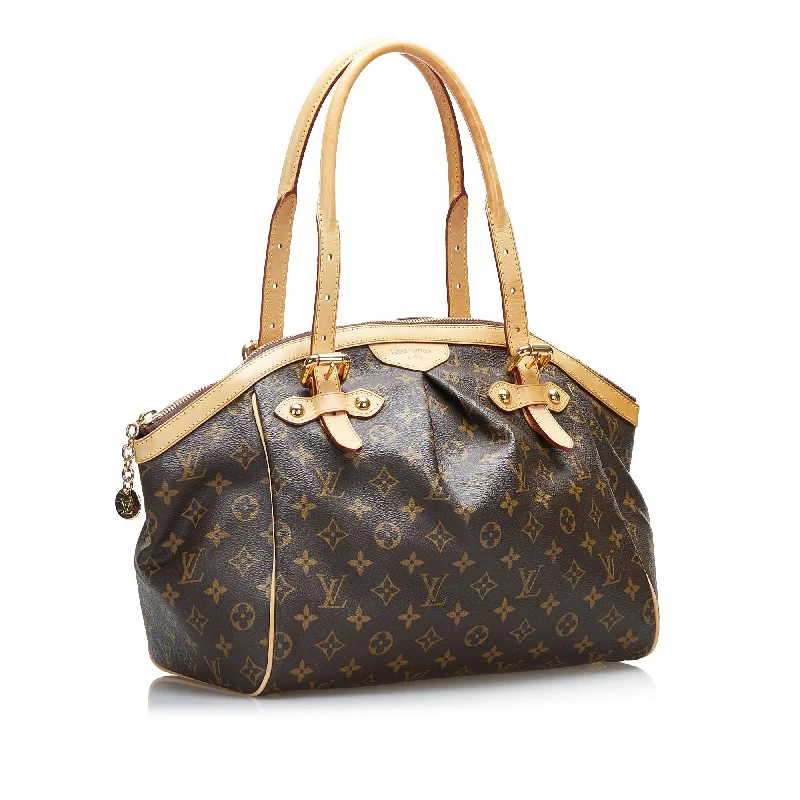 Louis Vuitton crossbody bags with a woven leather strap for textureLouis Vuitton Monogram Tivoli GM (lG15i3)