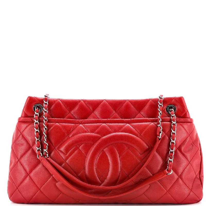 Chanel bags for women who love timeless fashionTimeless CC Shopping Tote Quilted Caviar Large