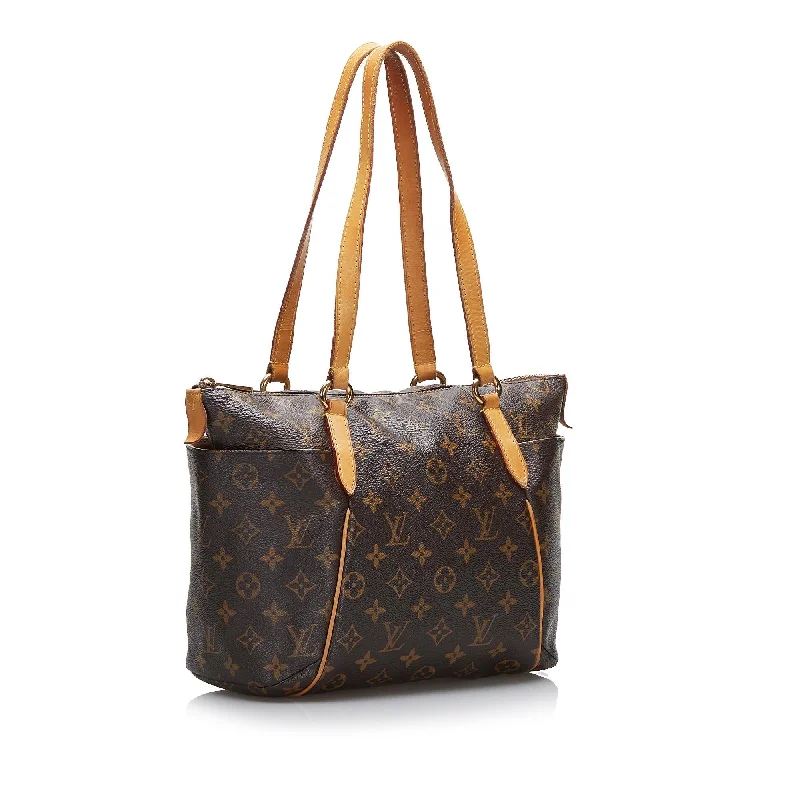 Louis Vuitton handbags with a beaded trim for a touch of glamourLouis Vuitton Monogram Totally PM (7rC1Dn)