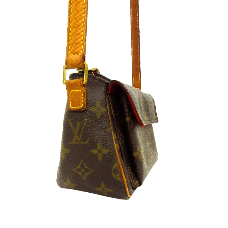 Louis Vuitton bags with a front - flap pocket for quick - access itemsLouis Vuitton Monogram Viva Cite PM (pA9JQ4)