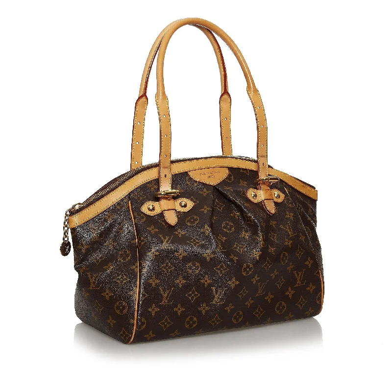 Louis Vuitton Petite Malle bags with a hard - shell structure for uniquenessLouis Vuitton Monogram Tivoli GM (29714)