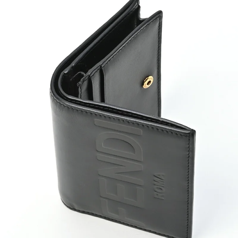 Fendi bags with a back - zip pocket for storing valuables securelyFENDI Bifold Wallet Small 8M0420 AAYZ F0KUR