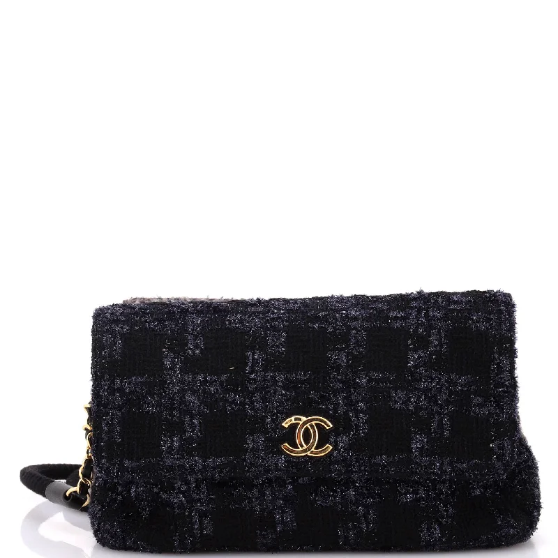 Chanel leather bags for everydParis-Hamburg Double Side Flap Bag Tweed Medium