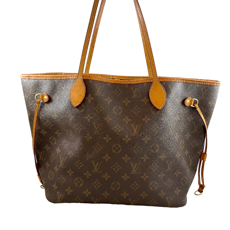 Louis Vuitton tote bags with a water - resistant coating for outdoor useLouis Vuitton Neverfull MM Tote. AS IS