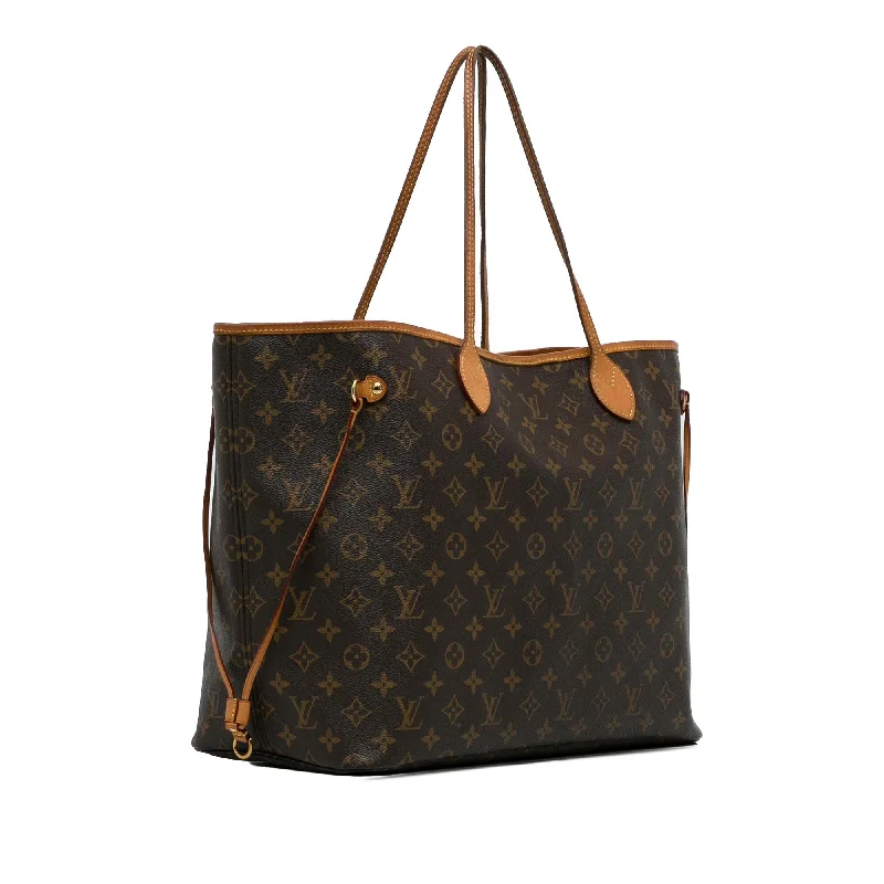 Louis Vuitton bags with a front - zip pocket for small items like keysLouis Vuitton Monogram Neverfull GM (ntiA0V)