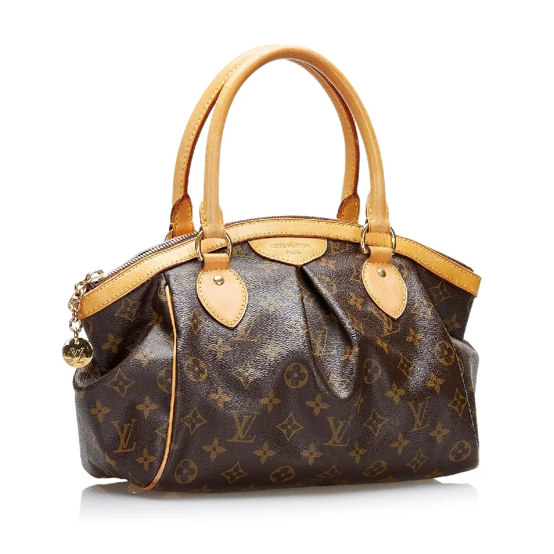 Louis Vuitton tote bags with a double - handle and shoulder - strap optionLouis Vuitton Monogram Tivoli PM (37048)