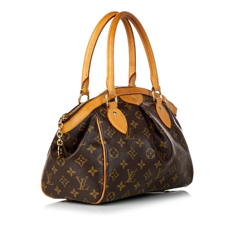 Louis Vuitton bags with a magnetic snap closure for easy accessLouis Vuitton Monogram Tivoli PM (33810)