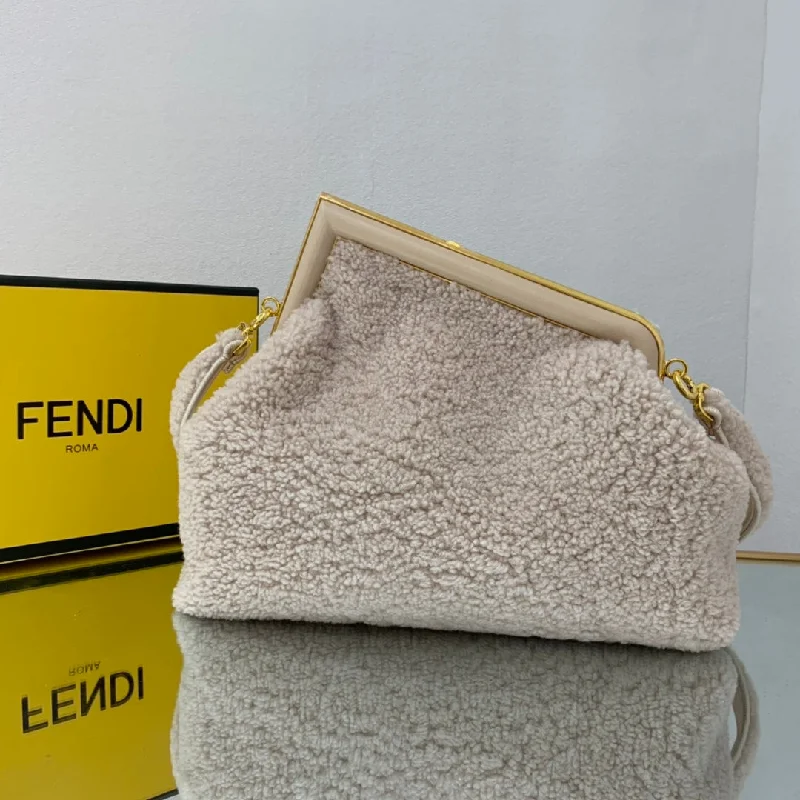 Ladies Fendi Sunshine Shopper bags in a pastel shade like mint for a soft and delicate appearanceWF -  Fendi Bag - 325