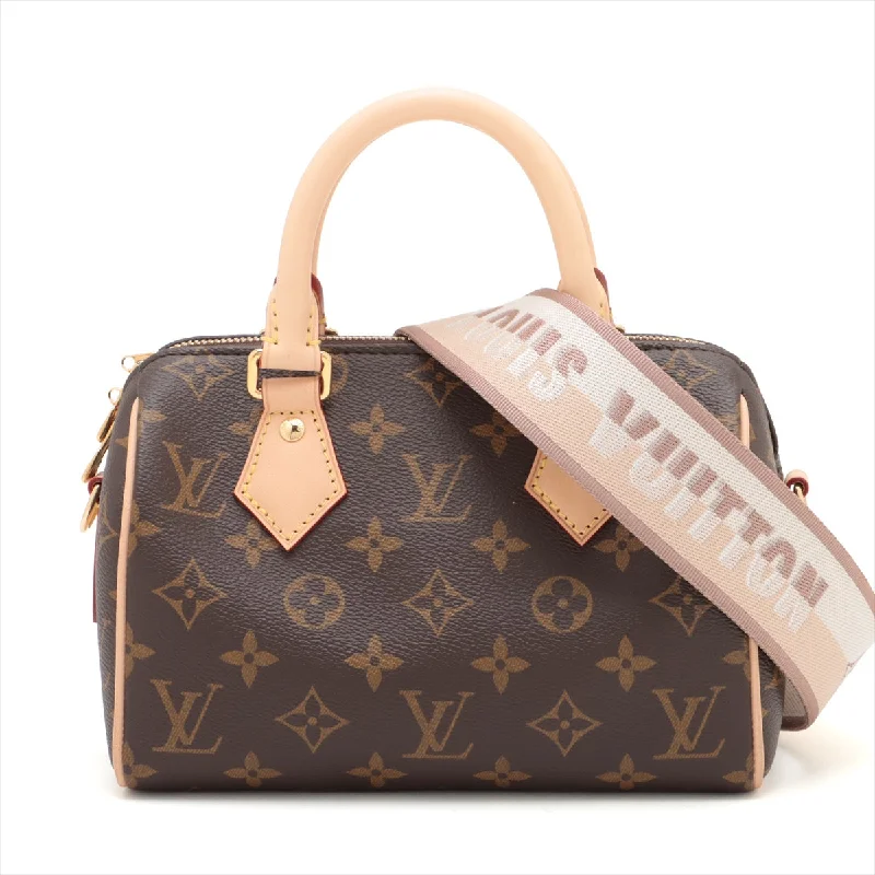 Louis Vuitton tote bags with a spacious interior and multiple pocketsLouis Vuitton Monogram Speedy Bandouliere 20 M46222   at