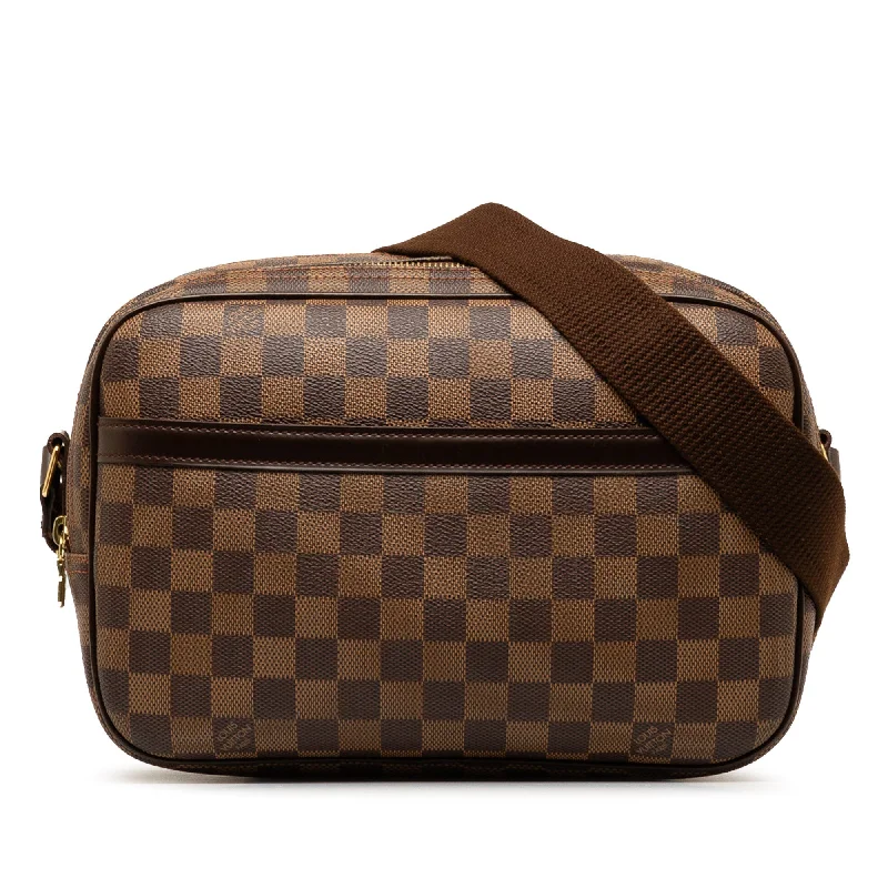 Louis Vuitton Twist bags with the iconic LV - turnlock closureLouis Vuitton Reporter PM Damier Ebene Canvas