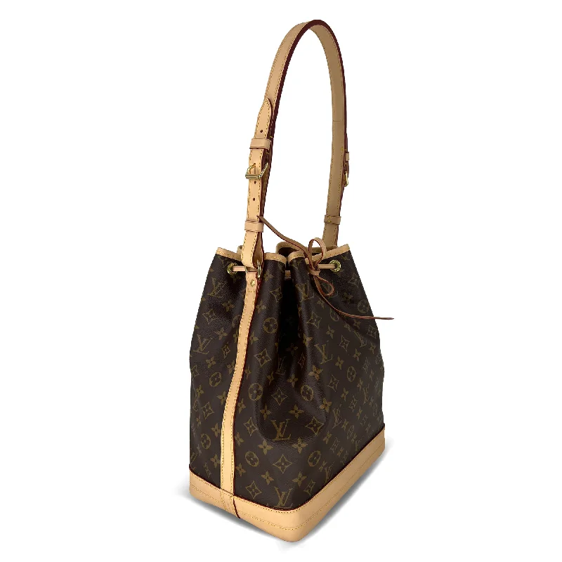 Ladies Louis Vuitton shoulder bags with a wide - width strap for comfortLouis Vuitton Noe Monogram