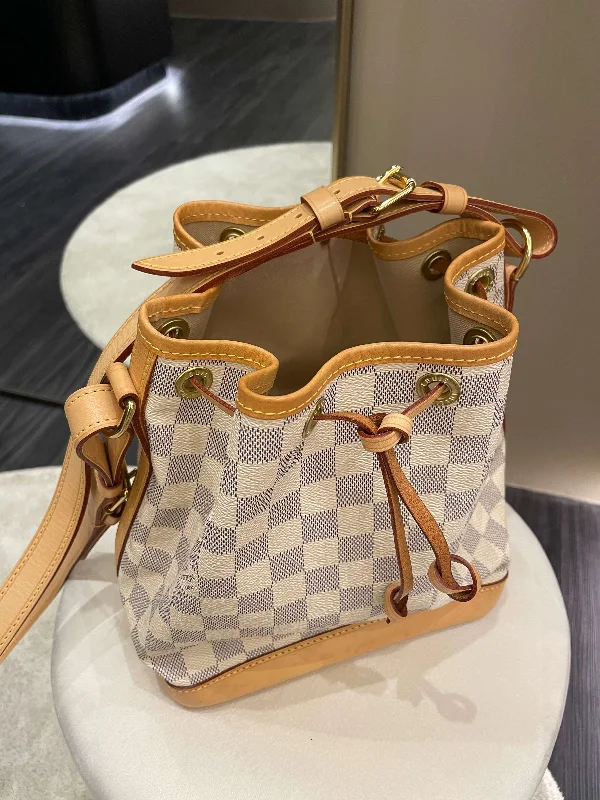 Louis Vuitton Alma bags with a detachable shoulder strap for versatilityLouis Vuitton Noe BB Damier Azure