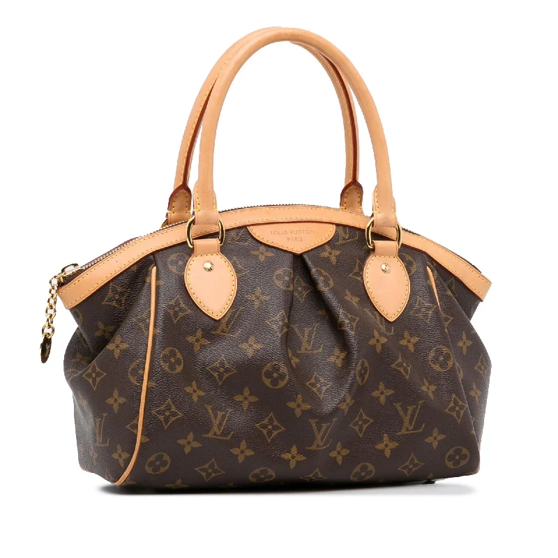 Louis Vuitton bags with a zippered interior pocket for better organizationLouis Vuitton Monogram Tivoli PM (51TAPo)