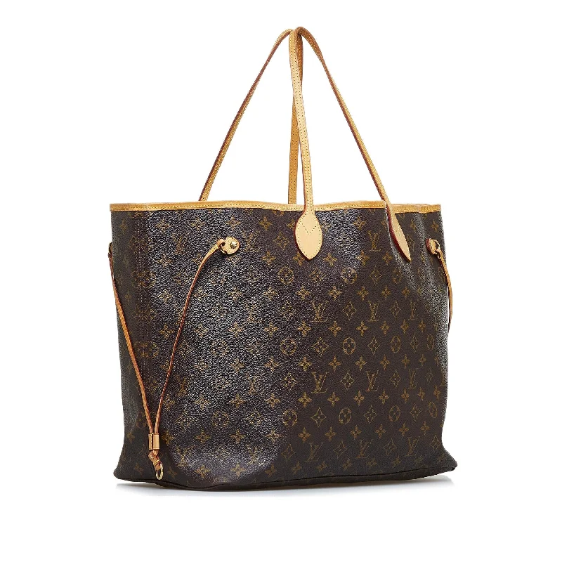 Ladies Louis Vuitton shoulder bags with a magnetic - closure flap for easeLouis Vuitton Monogram Neverfull GM (NVPhHE)