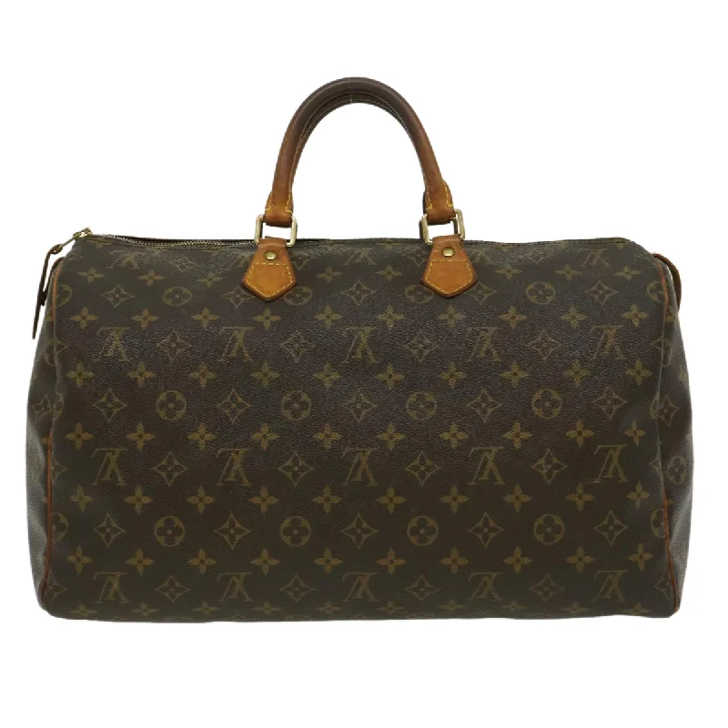 Louis Vuitton Speedy bags in monogram canvas for a classic lookLOUIS VUITTON Monogram Speedy 40 Hand Bag M41522 LV Auth ki1835