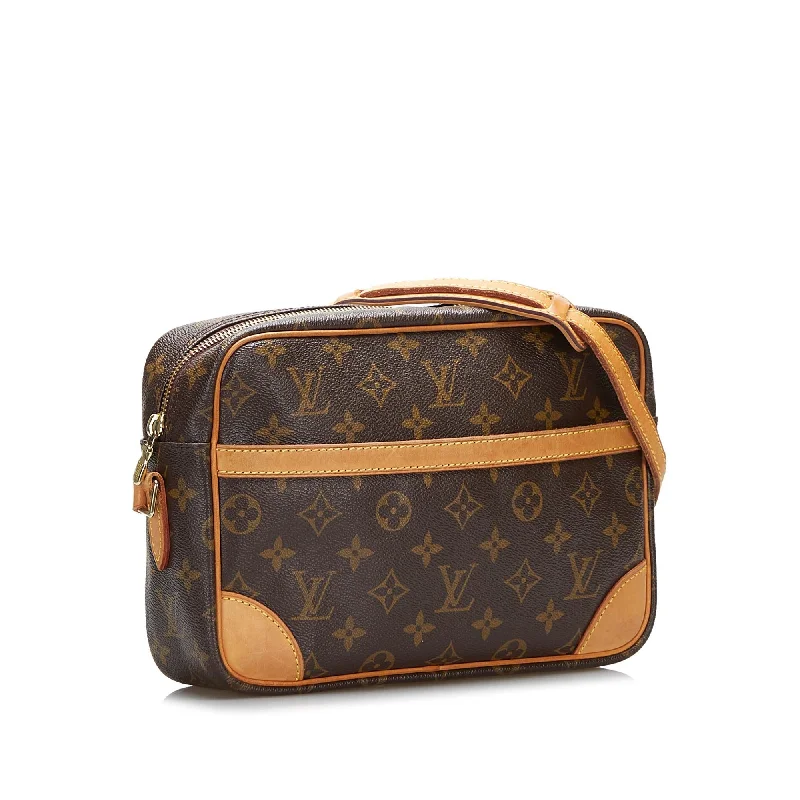 Louis Vuitton bags with a front - flap pocket for quick - access itemsLouis Vuitton Monogram Trocadero 27 (tAfcRc)