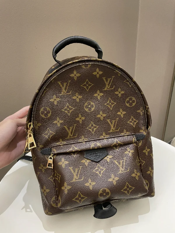 Louis Vuitton Capucines bags with smooth calfskin leather for luxuryLouis Vuitton Palm Spring Backpack Classic Monogram