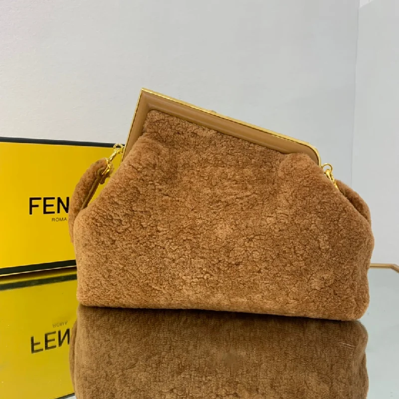 Fendi bags with a front - flap pocket and a turnlock for a classic and elegant aestheticWF -  Fendi Bag - 324