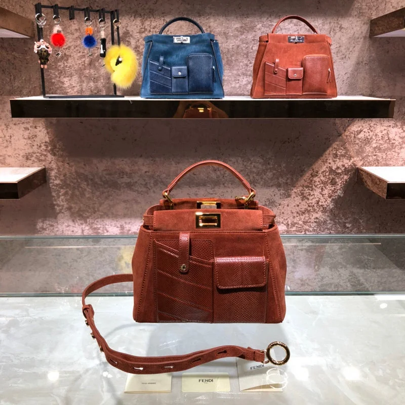 Fendi bags with a front - zip pocket for small items such as lip balm and earphonesBC - FENDI BAGS - 1076