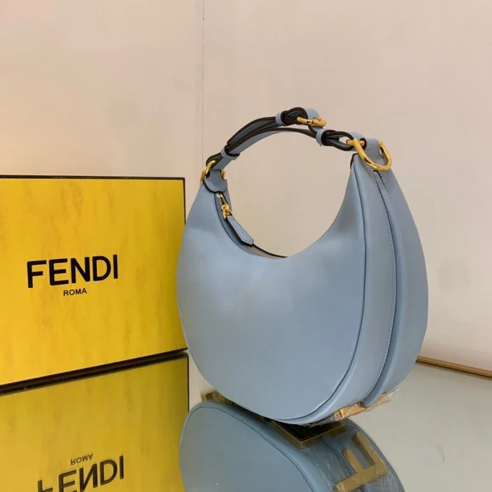 Fendi bags with a zip - top closure and a front - pocket for quick access to keys and cardsWF -  Fendi Bag - 252