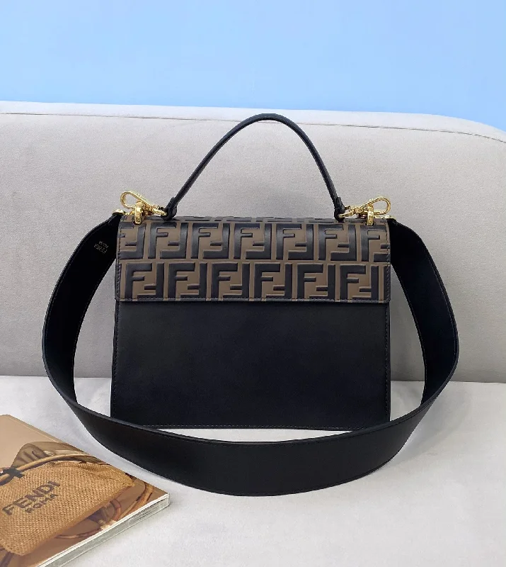 Fendi bags with a voice - activated pocket opener for a high - tech convenienceFendi Kan I Bag