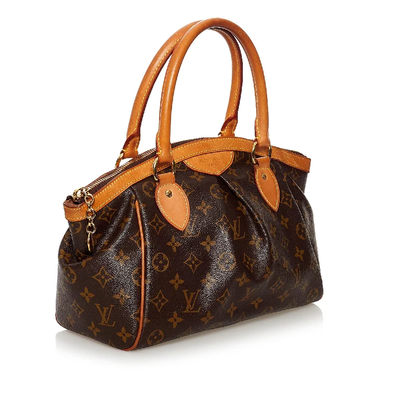 Louis Vuitton tote bags with a spacious interior and multiple pocketsLouis Vuitton Monogram Tivoli PM (33206)