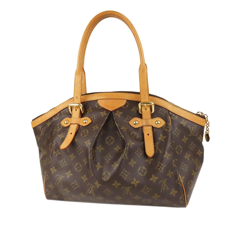 Louis Vuitton crossbody bags with a printed floral pattern for femininityLouis Vuitton Monogram Tivoli GM (33923)