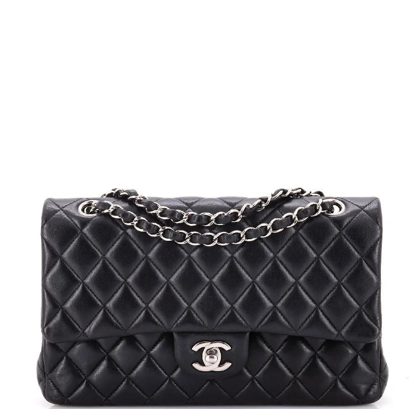 Chanel Luxury Handbag for High - End EventsClassic Double Flap Bag Quilted Lambskin Medium