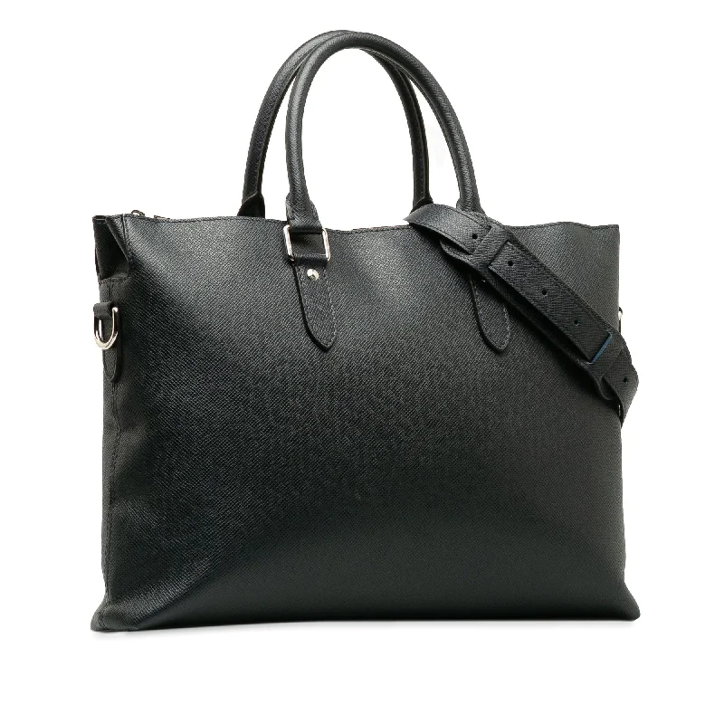 Ladies Louis Vuitton shoulder bags with a wide - width strap for comfortLouis Vuitton Taiga Anton Soft Briefcase (vlWbmk)