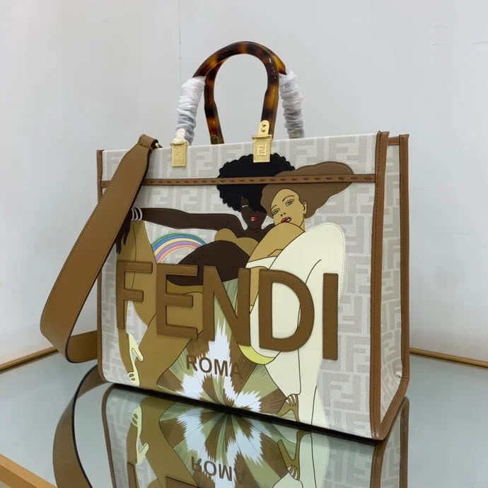 Fendi By The Way bags with a detachable pouch for separating small itemsWF -  Fendi Bag - 240