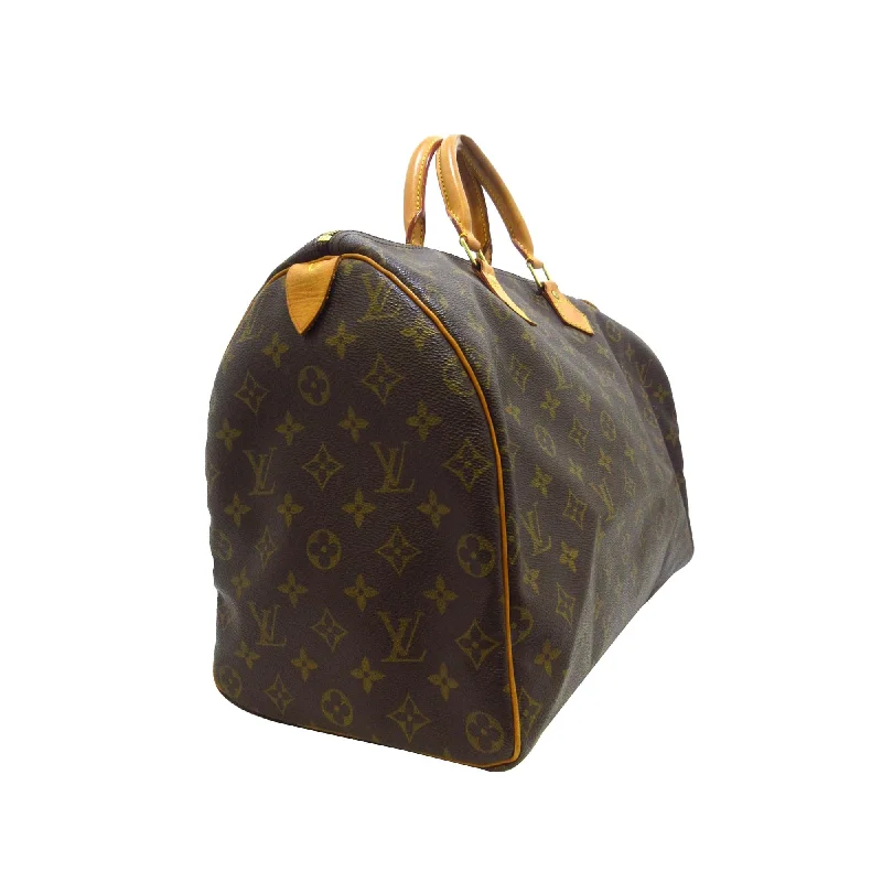 Louis Vuitton handbags with a patent - leather finish for a shiny lookLouis Vuitton Monogram Speedy 40 (SHG-tu9ARt)