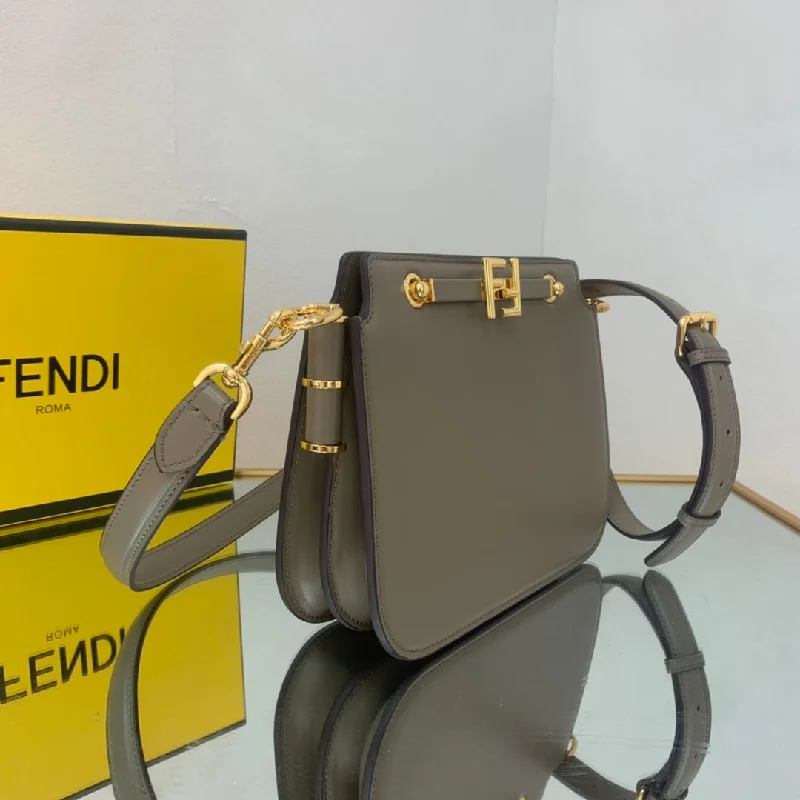 Ladies Fendi Peekaboo bags with a hand - carved leather detail for a unique and artisanal touchWF -  Fendi Bag - 318