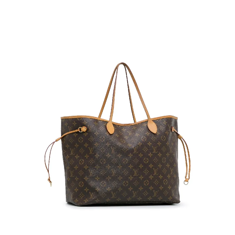 Louis Vuitton bags with a detachable mirror inside for on - the - go touch - upsLouis Vuitton Monogram Neverfull GM (MXUG4r)