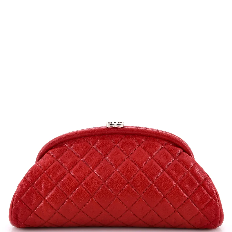 Chanel bags available in bold colors and patternsTimeless Clutch Quilted Caviar