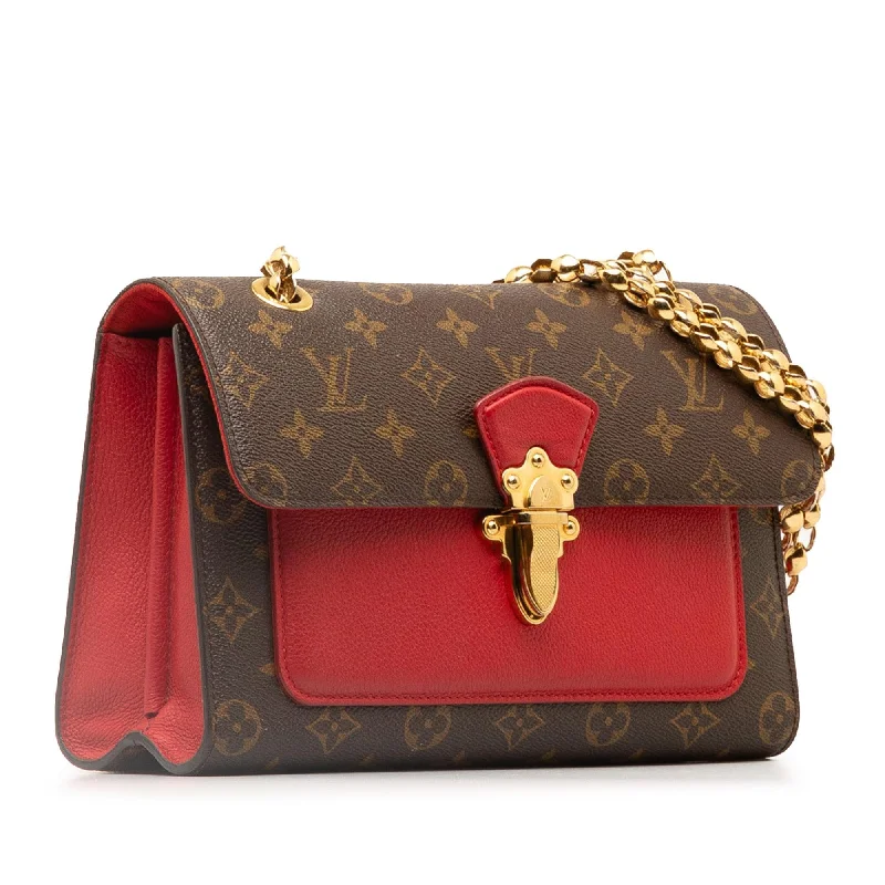 Ladies Louis Vuitton Petite Malle bags with a star - shaped charm for cutenessLouis Vuitton Monogram Victoire (pWRJnA)