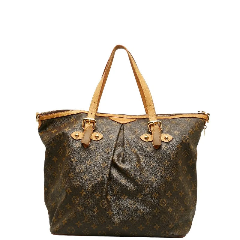 Louis Vuitton bags with a front - zip pocket for small items like keysLOUIS VUITTON Palermo GM in Monogram M40146