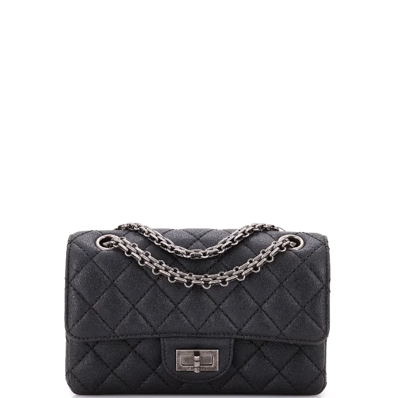 Chanel New Arrival Handbag with Gold HardwareReissue 2.55 Flap Bag Quilted Goatskin Mini