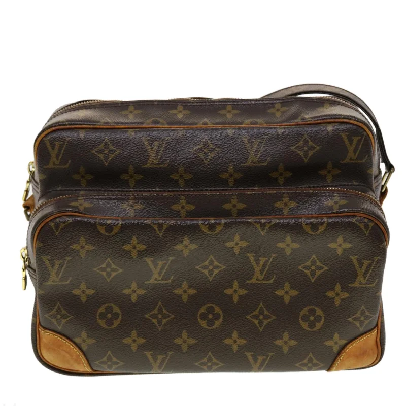 Louis Vuitton backpacks with a padded laptop compartment for travelLOUIS VUITTON Nile Shoulder Bag