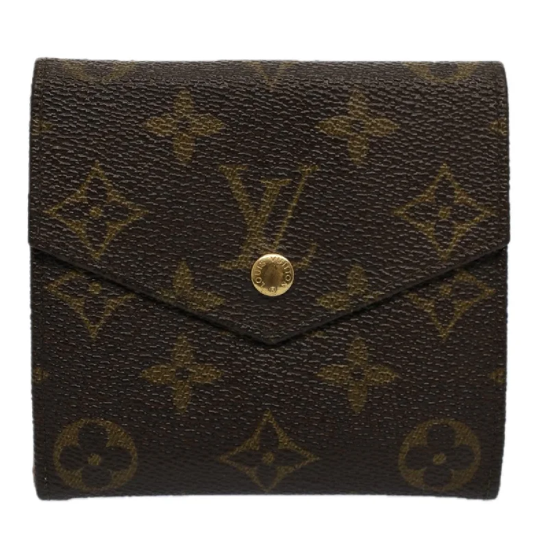 Louis Vuitton bags with a snap - button closure and a decorative charm for styleLOUIS VUITTON Portemonnaie Wallet