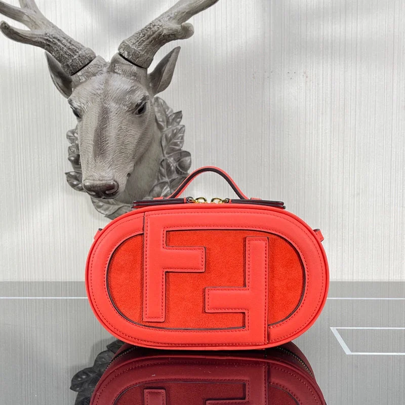 Fendi handbags with a metallic - finish FF logo for a bold and glamorous lookBC - FENDI BAGS - 068