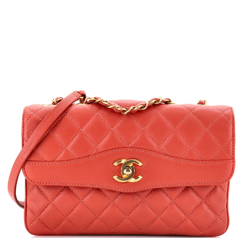 Chanel bags in luxury boutiques worldwideTwo Tone Flap Bag Quilted Lambskin Small